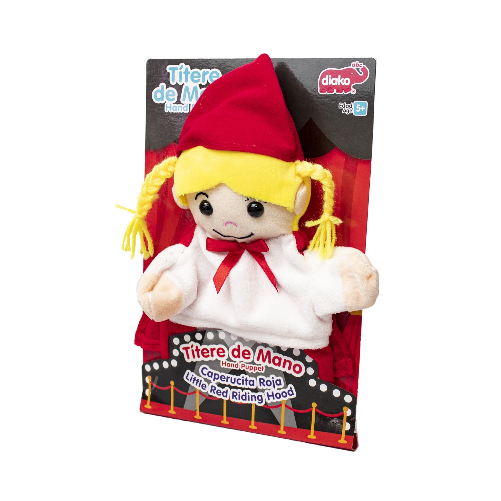 Títere Biyu Caperucita Roja Diako - MarchanteMX