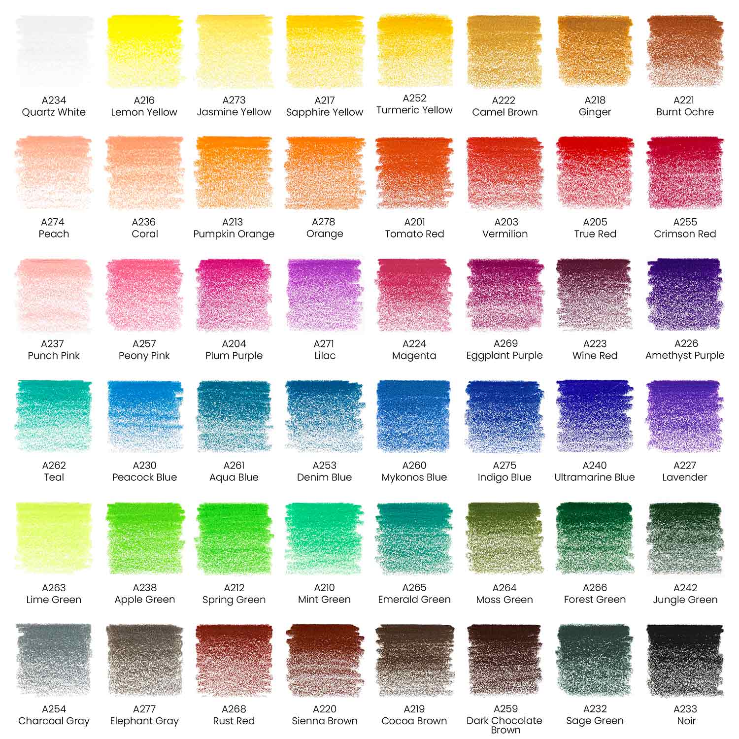 Set 48 Lápices Profesionales Colores Dibujo Arteza Premium