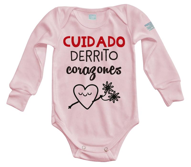 Body Bebé Derrito Corazones - MarchanteMX