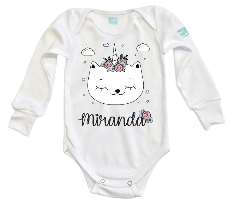 Body Bebé Gato-Unicornio - MarchanteMX