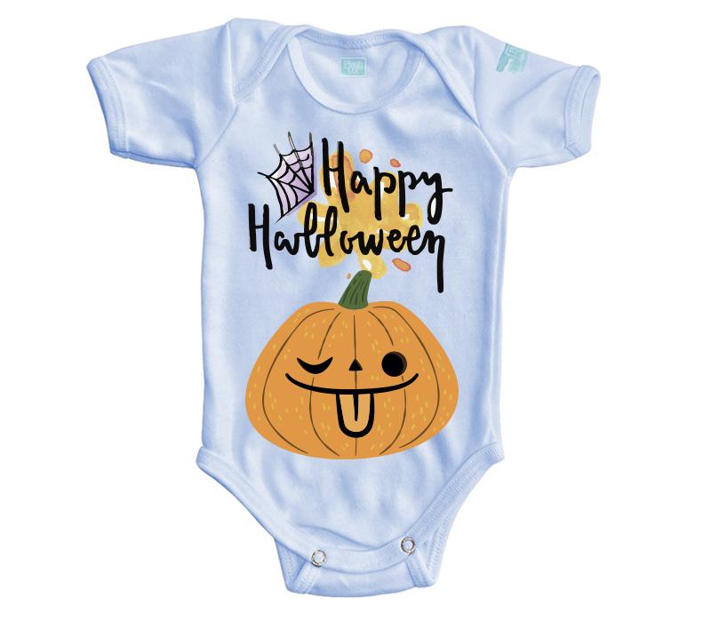 Body Bebé Happy Halloween Calabaza Mueca - MarchanteMX