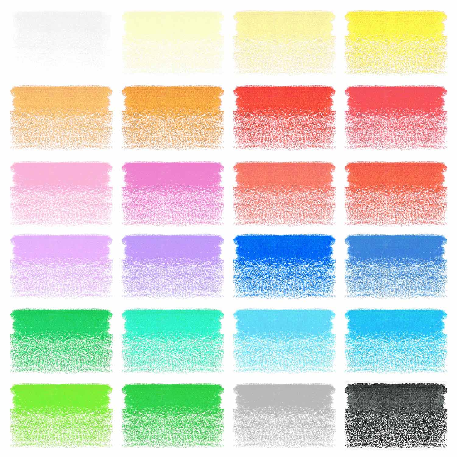 Set 24 Lápices Colores Con Olor Niños Aromatizados Arteza