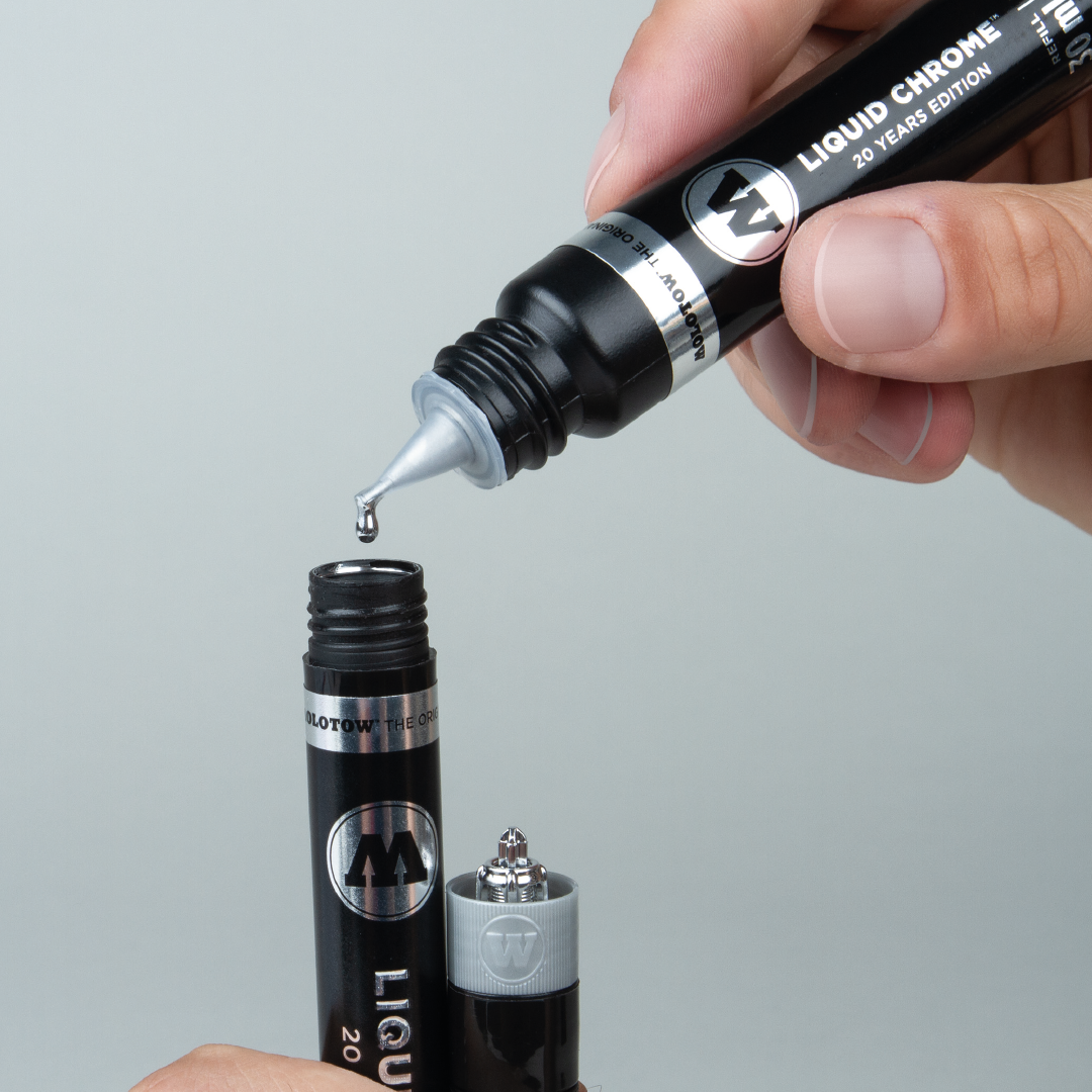 MOLOTOW - Refill liquid chrome 30 ml