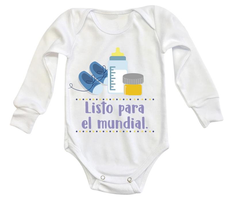 Body Bebé Listo para el mundial - MarchanteMX