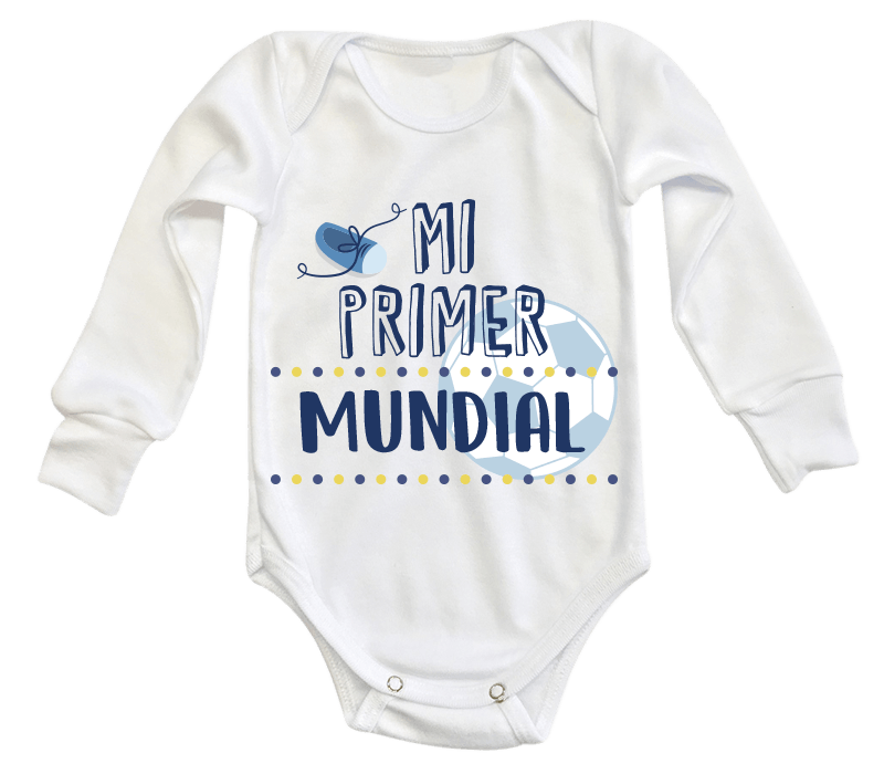 Body Bebé Mi primer mundial - MarchanteMX