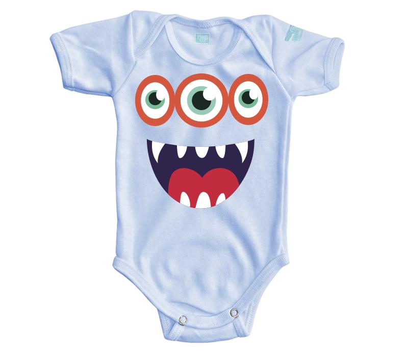 Body Bebé Monstruo 3 Ojos - MarchanteMX