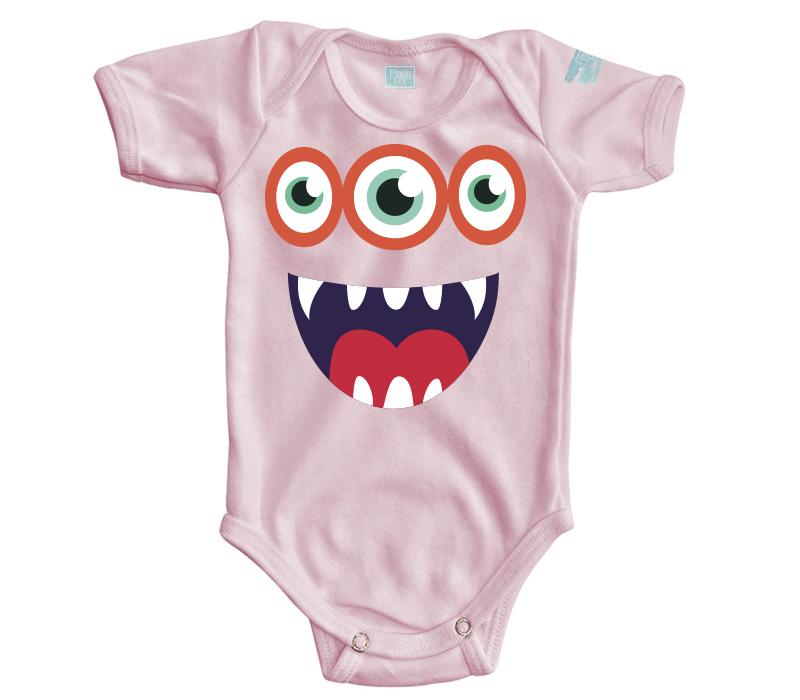 Body Bebé Monstruo 3 Ojos - MarchanteMX
