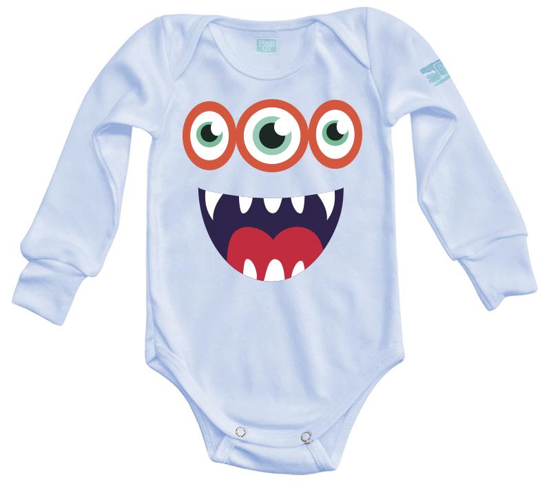 Body Bebé Monstruo 3 Ojos - MarchanteMX