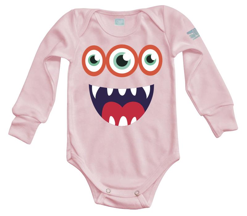 Body Bebé Monstruo 3 Ojos - MarchanteMX