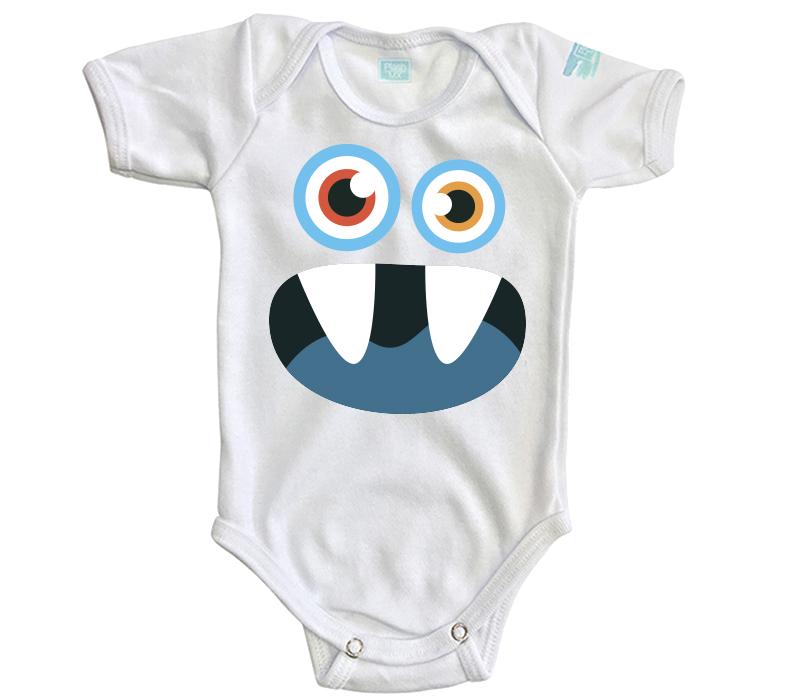 Body Bebé Monstruo Azul - MarchanteMX