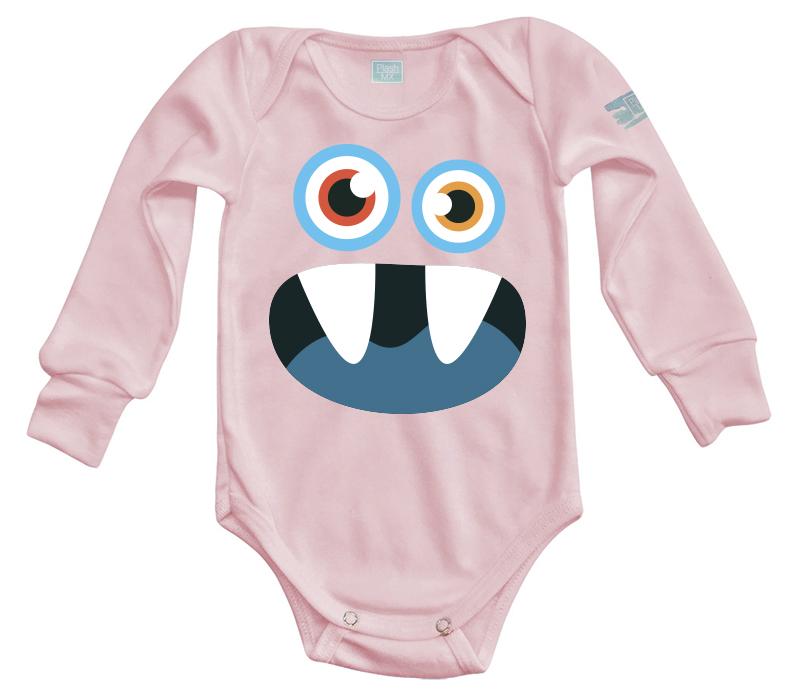 Body Bebé Monstruo Azul - MarchanteMX