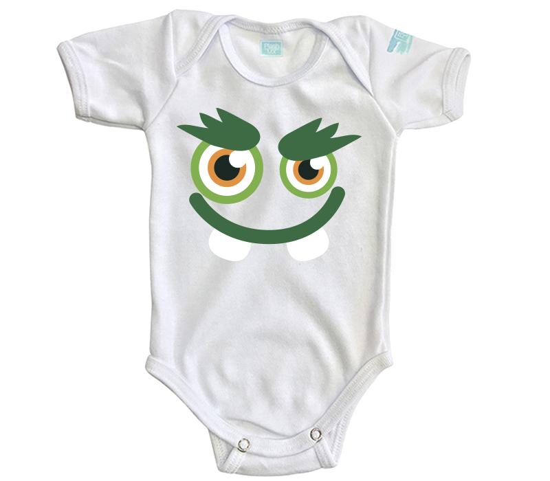 Body Bebé Monstruo Verde - MarchanteMX