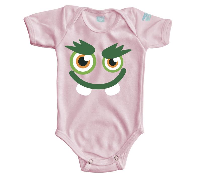 Body Bebé Monstruo Verde - MarchanteMX