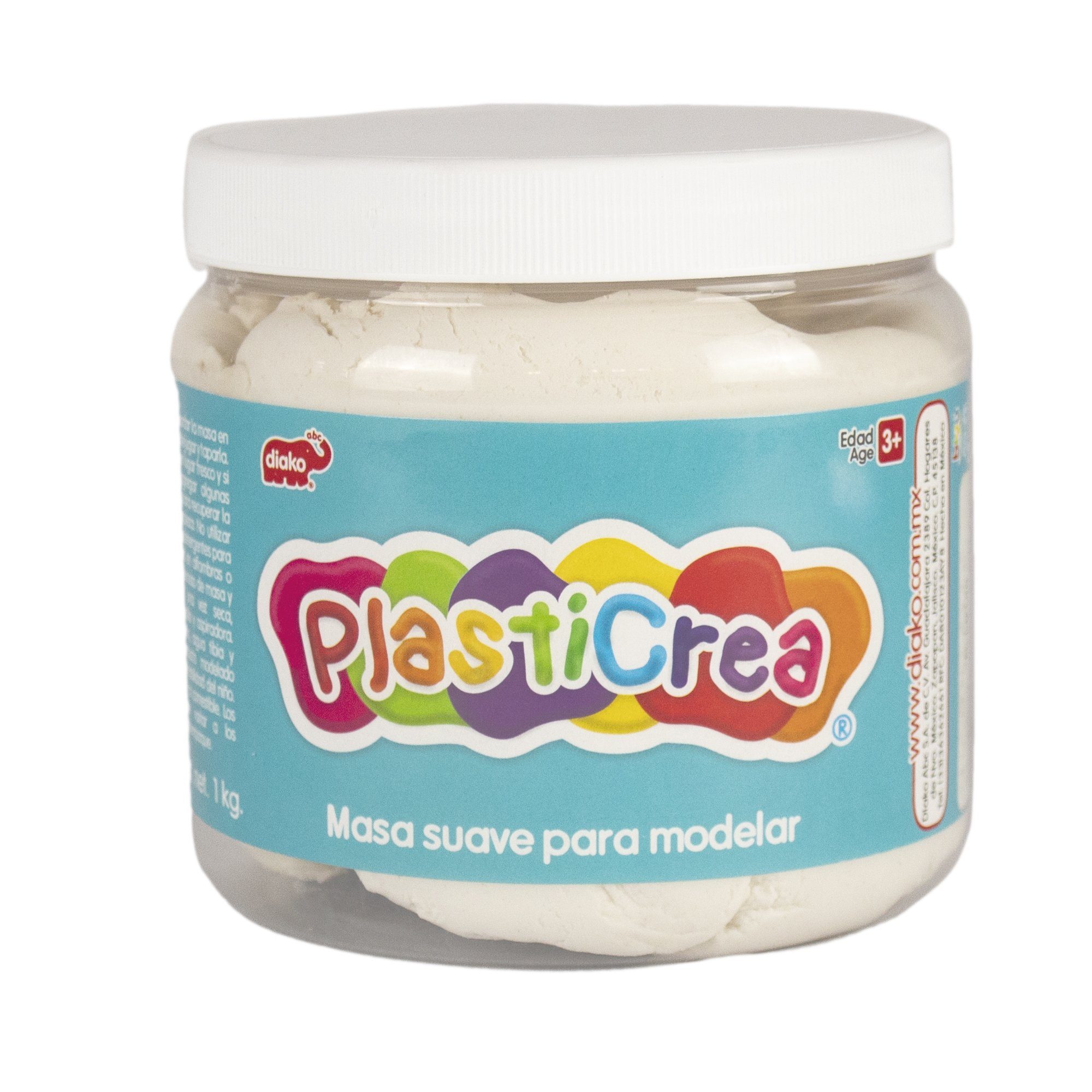 Plasticrea Blanco 1Kg - MarchanteMX