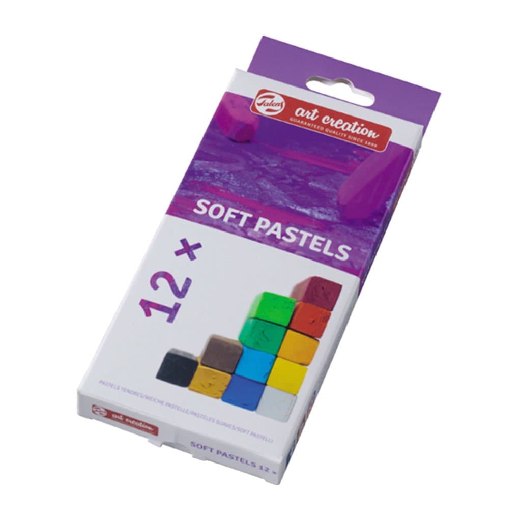 ART CREATIONS - Estuche con 12 barras de pastel suave