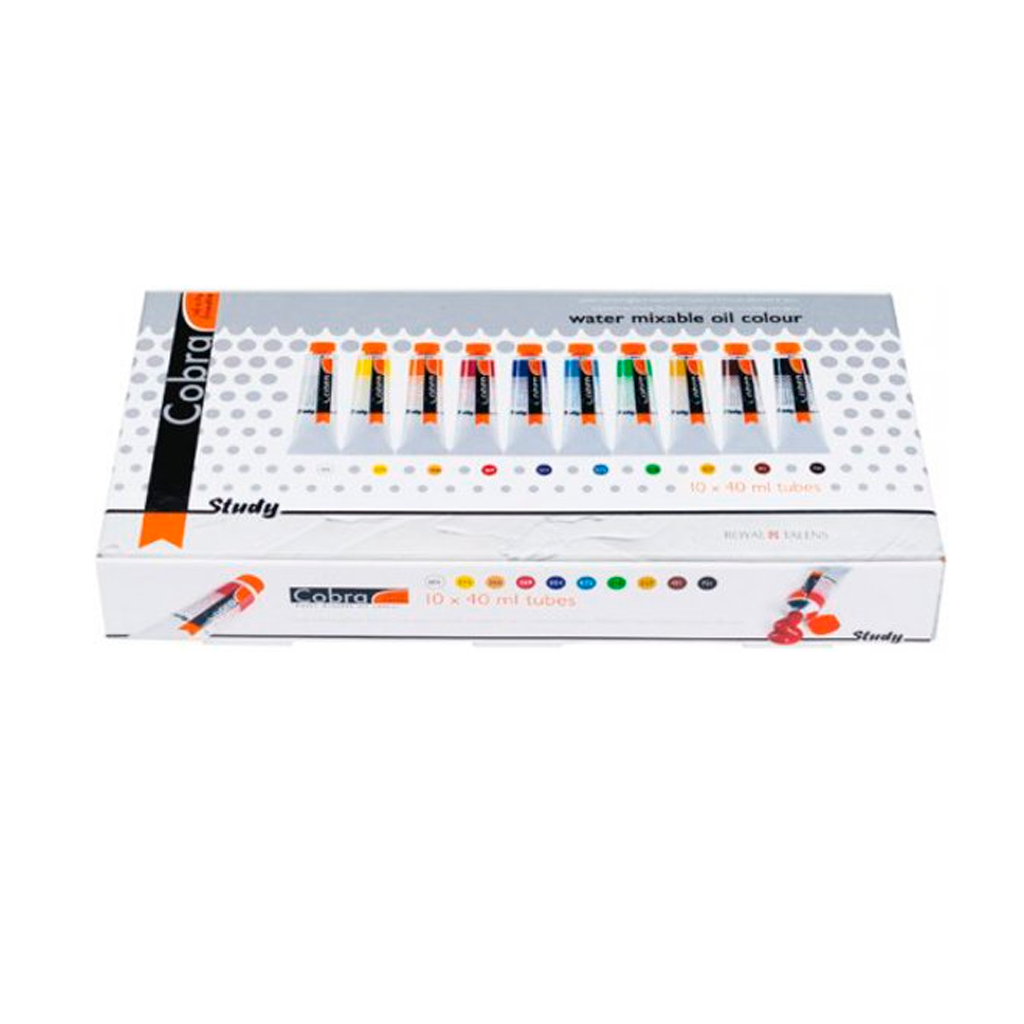 COBRA - Set óleo study con 12 colores de 20 ml