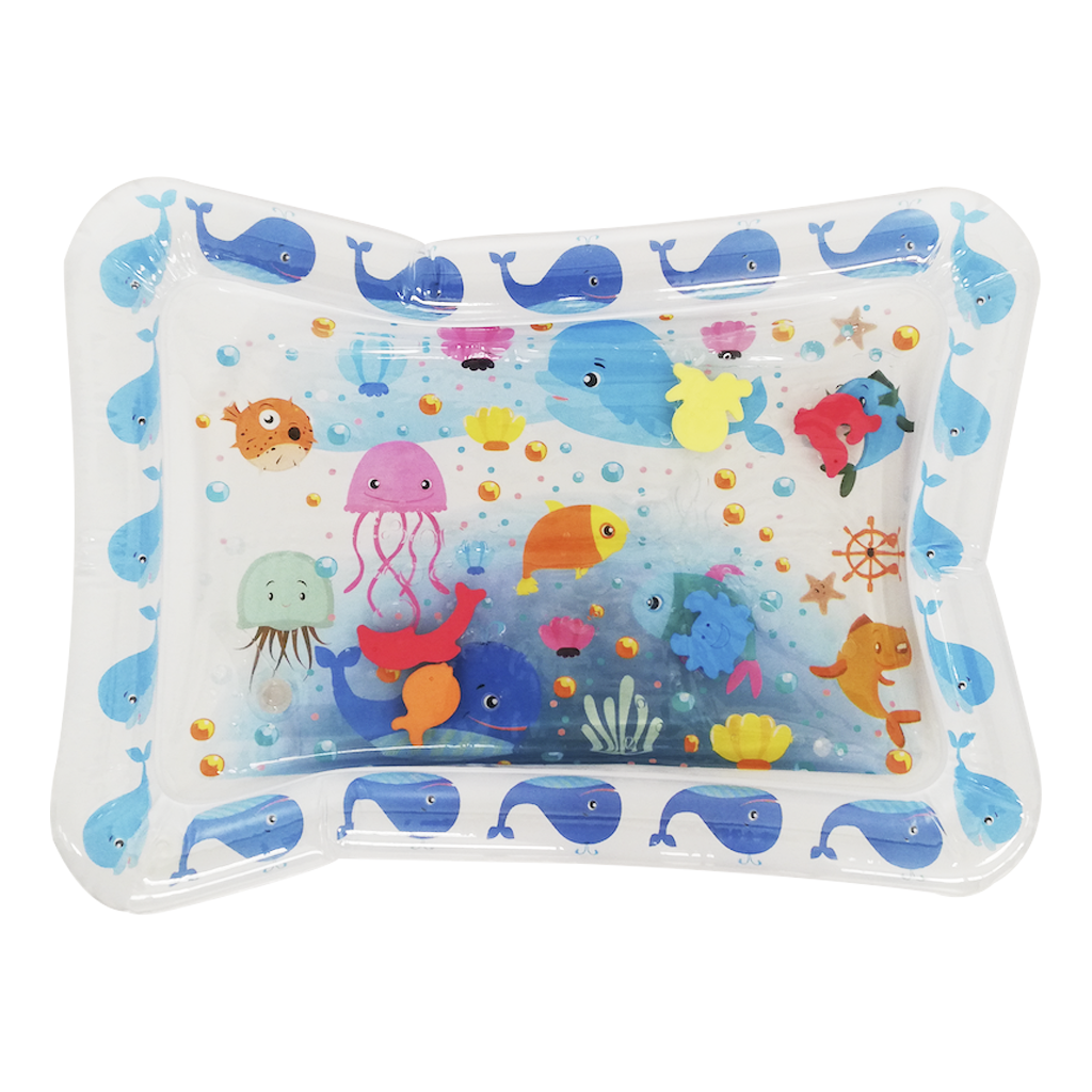 Tapete Bebé Inflable Agua Aqua Mat Estimulación Textura