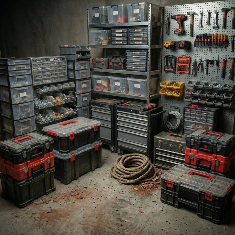 Cajas de Herramientas y Organizadores