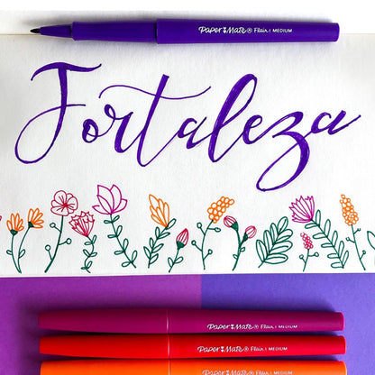 Plumigrafos Paper Mate Flair Coleccion Vintage 0.7mm 24 Piezas