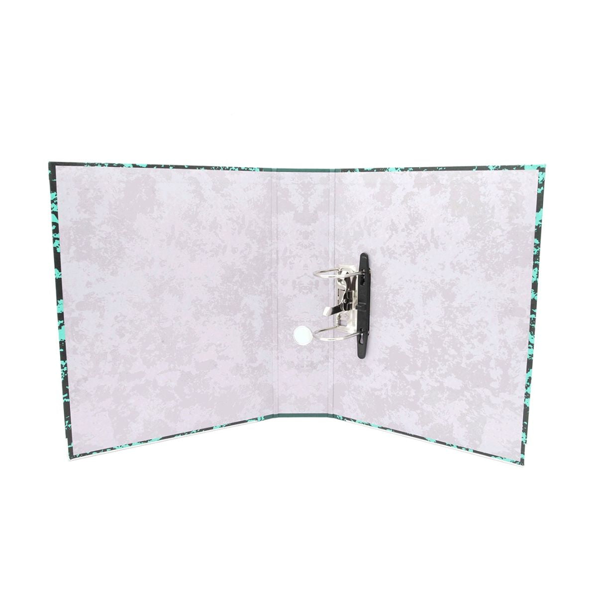 Carpeta Registrador Lefort Tamaño Oficio Verde Marmoleado