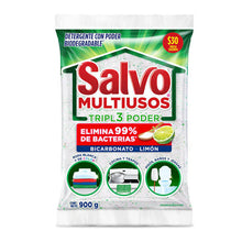 5 Pz Detergente Polvo Salvo Multiusos Facil Disolucion 900g