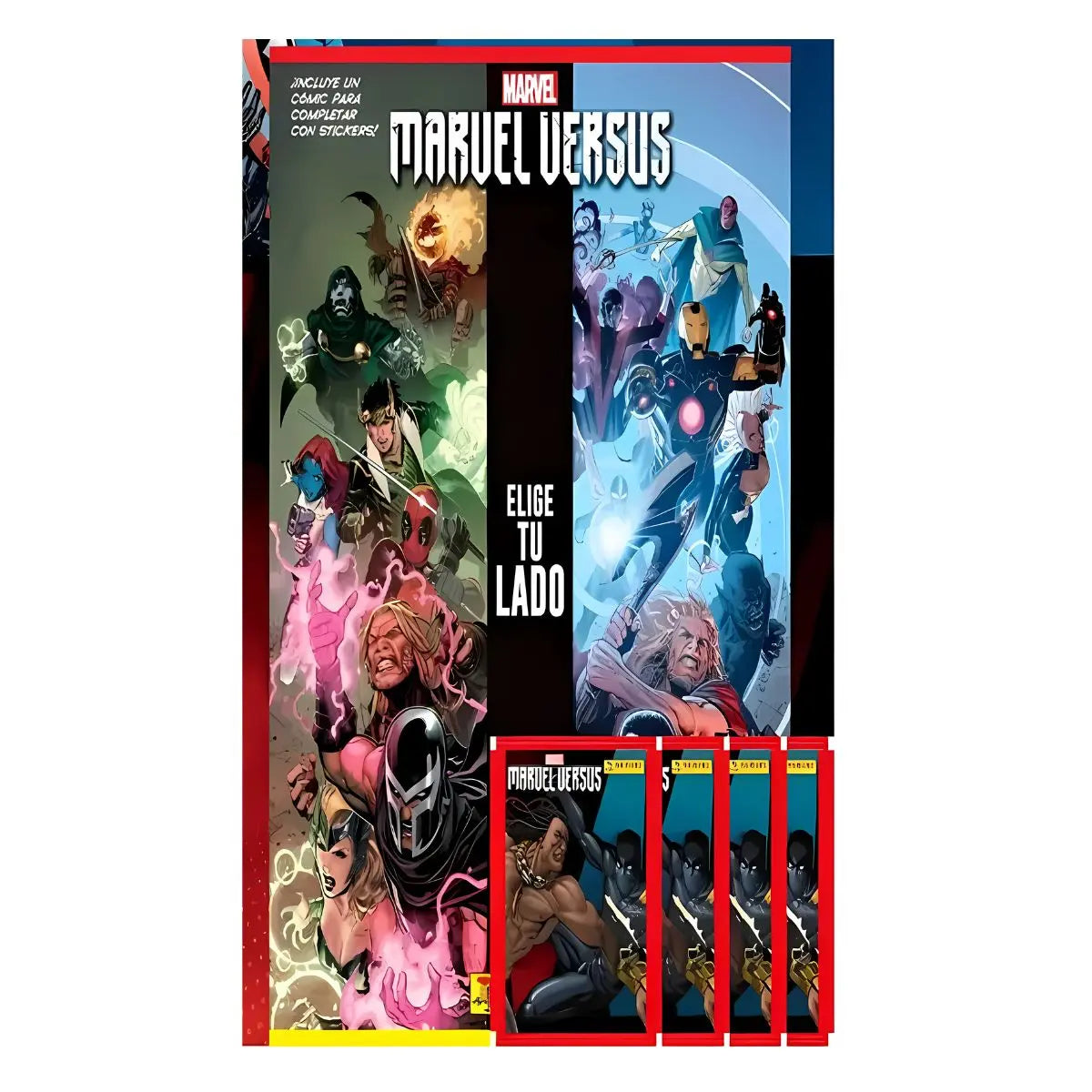 MARVEL VERSUS 2021  Album y 4 Sobres Panini - Panini - uso