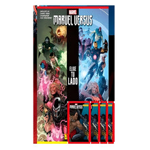 Set Marvel Versus Panini Álbum 4 Sobres Estampas Colección