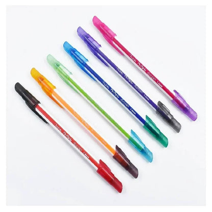 Boligrafos Doble Punta Azor Pin Point Duo Pen 6 Piezas