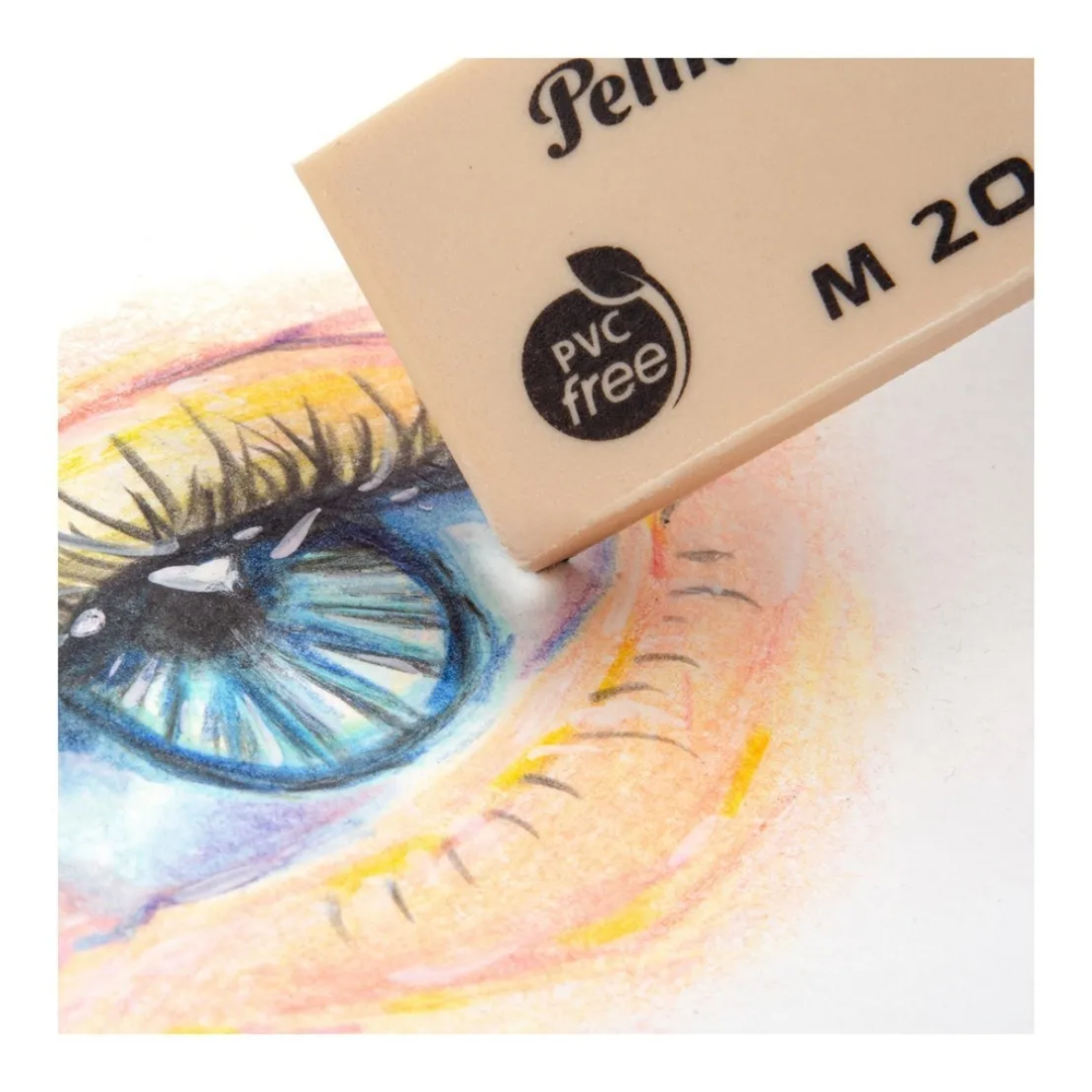 2 Gomas Borrador Bloque Migajon M20 Pelikan Dibujante