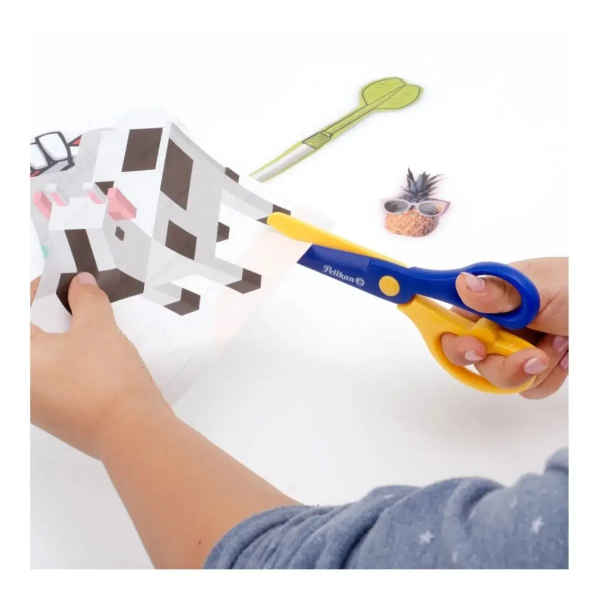 Tijera Plástica Entrenamiento Punta Roma Pelikan Pelikan