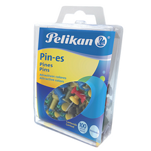 Pines Chinchetas Plastico Pelikan 100 Piezas