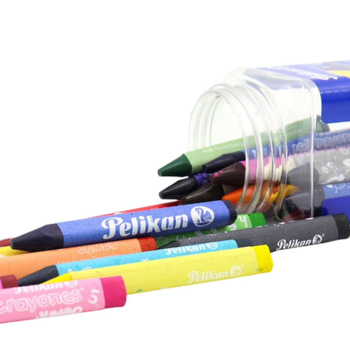 Crayones Jumbo Cera de Colores Pelikan 28 Piezas