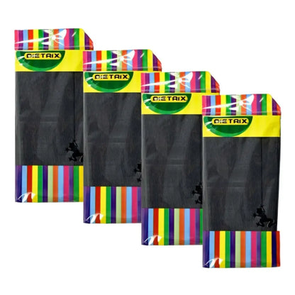100pz Papel China Dietrix Papelería Escolar Color Negro Dietrix