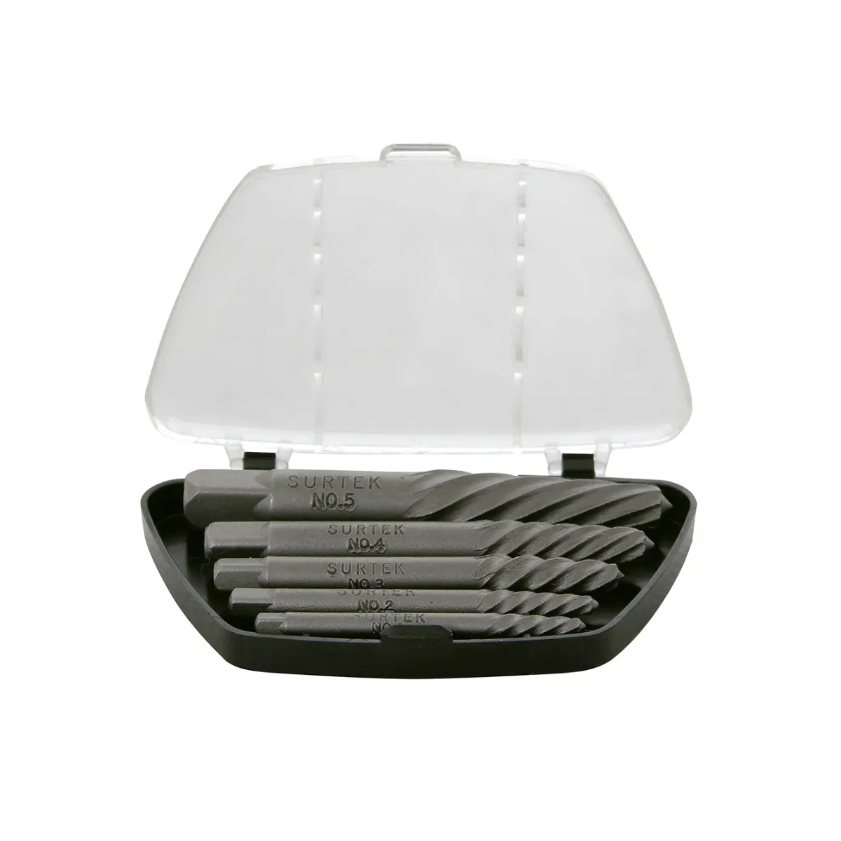 Juego Extractor Surtek Tornillos Acero 5 Piezas