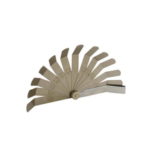 Calibrador Surtek Pulgadas 12 Hojas Dobladas 45°