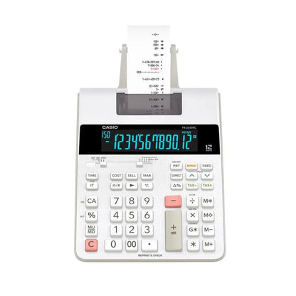 Sumadora Calculadora Impresión Casio Fr-2650rc 12 Dígitos - Casio