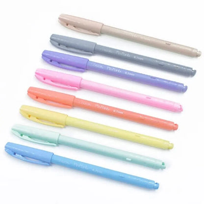 Boligrafos Azor Pin Point Colores Pastel Punta Aguja 0.7mm 8 Piezas - Marchante MX