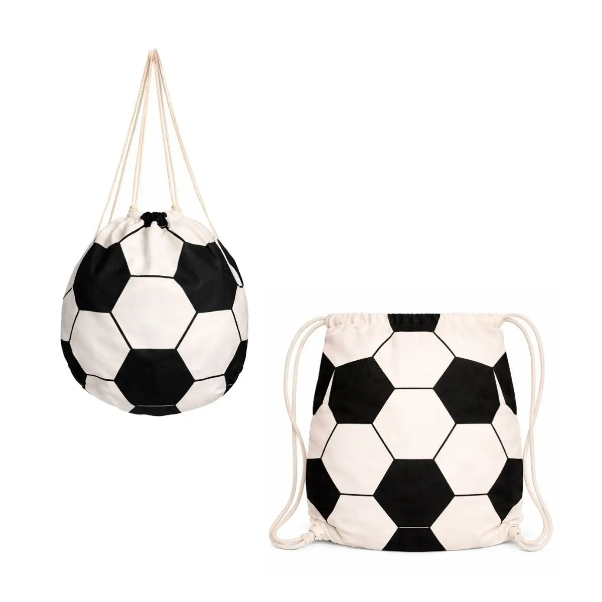 Morral Algodon For Promotional Diseño Balon Soccer - For Promotional - empaque