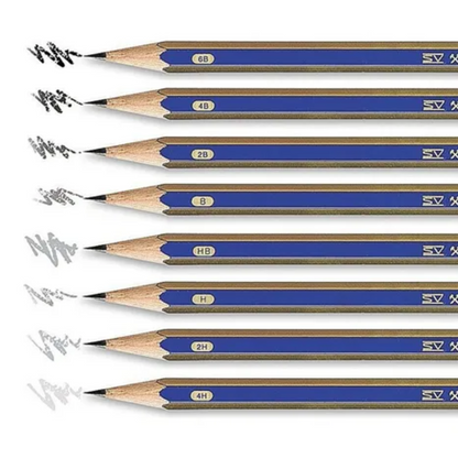 Lápices Grafito Sketch Faber Castell Escritura y Dibujo 8 Pz - MarchanteMX