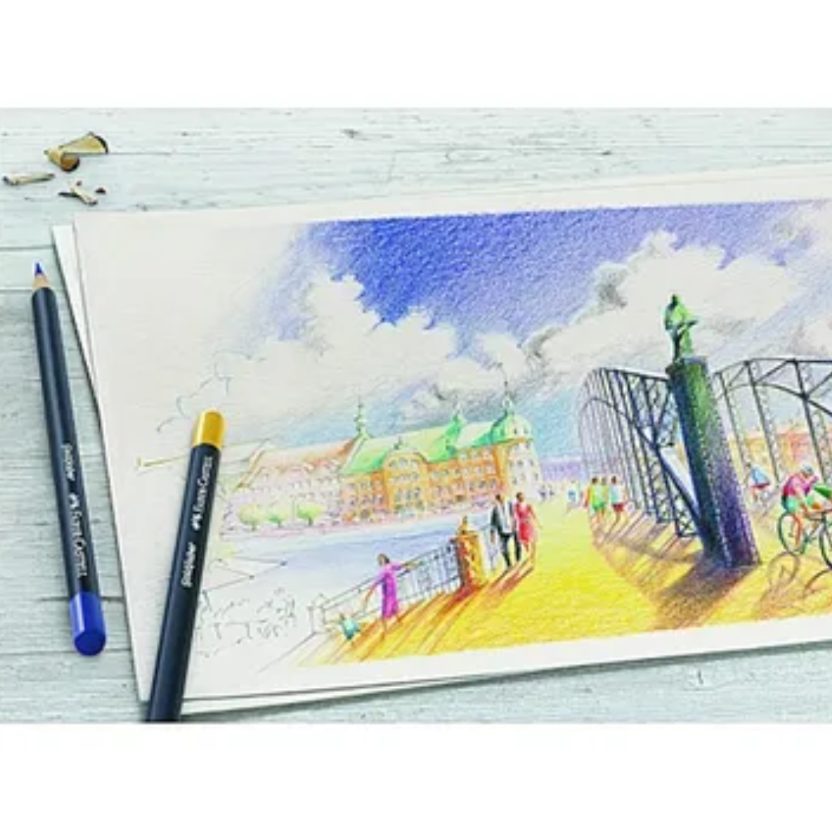 Lápices de Colores Faber Castell Profesional Goldfaber 48 Pz - MarchanteMX