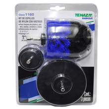 Kit Cepillos Tenazit Nylon para Limpieza