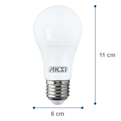 Foco LED A19 Aksi 7W Luz Blanca