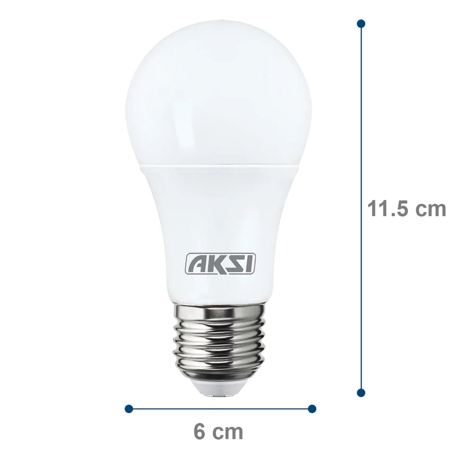 Foco LED A19 Aksi Luz Blanca 12W Base E27 127V