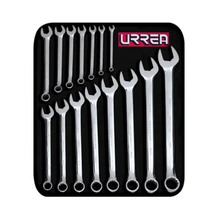 Juego Llaves Combinadas Espejo Pulido 12 Puntas Estuche 15 Pzs