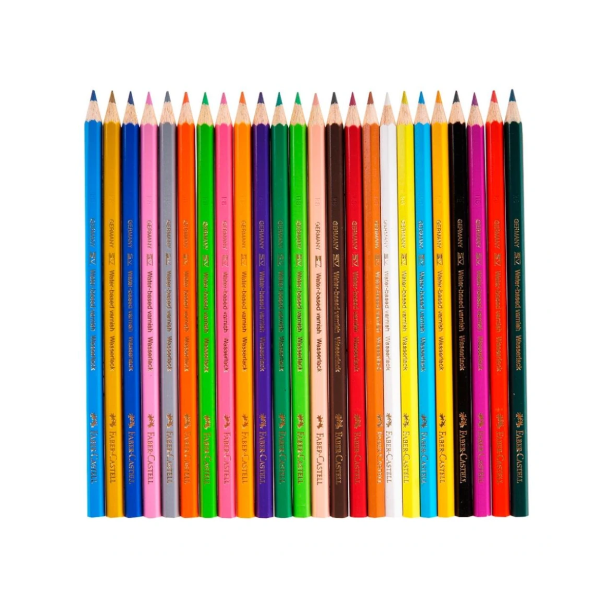 Lápices de Color Faber-Castell Hexagonales 24 pzas 120124E-PN