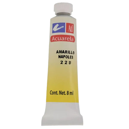 ACUARELA ATL T-3 AMARILLO NAPOLES No 228 - atl