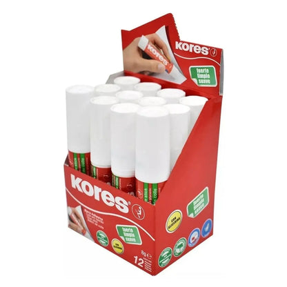 12 Piezas Lapiz Adhesivo 8gr Kores Pegamento Barra No Toxico - Kronaline