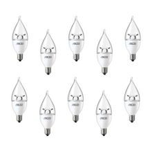 10 piezas Foco LED FLAMA Aksi 4w Luz Blanca Base E27