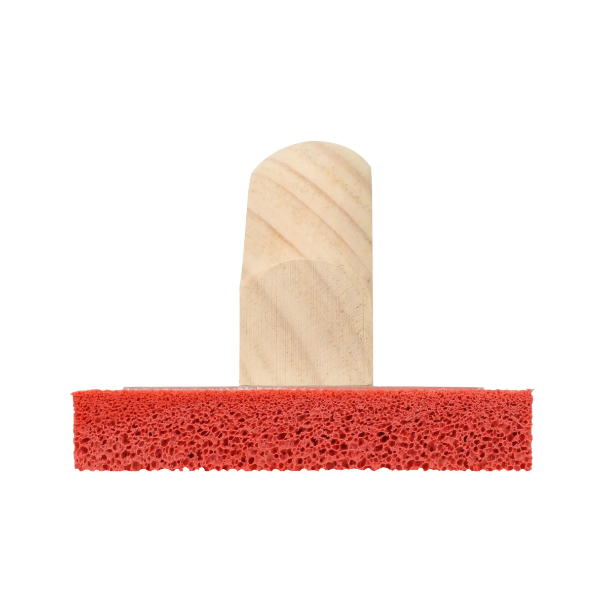 Flot Esponja Surtek Acabado Áspero Mango Madera 9-1/2" x 4" x 3/4"