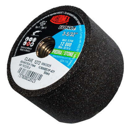 Copa Abrasiva Austromex Desbaste 80x45x15.9-11mm Grano 60